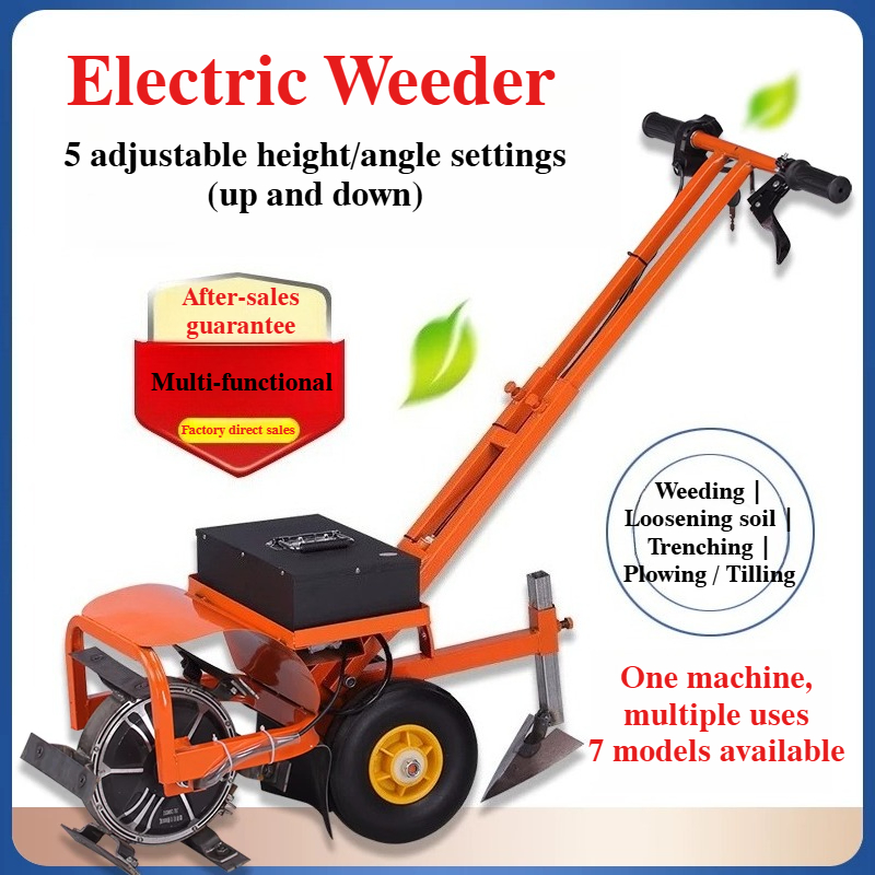 Soil Tilling Cultivator - Elektryczny pielnik ogrodowy, bezprzewodowy, zasilany bateryjnie,