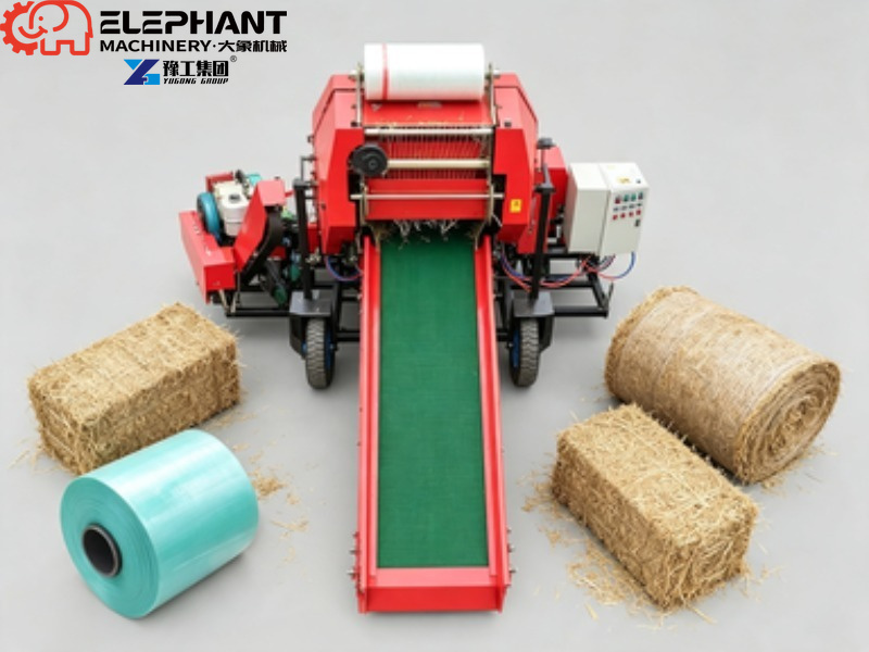Agriculture Farming Livestock - Rolnicza kombinowana prasa-wykręcarka do silosu, mini