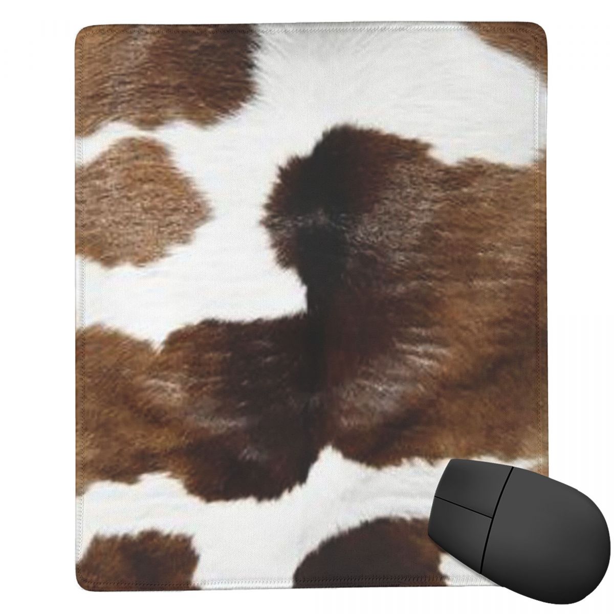 Cow Mat Rubber - Podkładka pod mysz w stylu rustykalnym