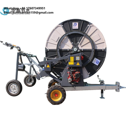 Farming In Agriculture - Metaliczny system nawadniania rolniczego z silnikiem