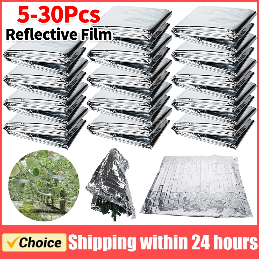 Greenhouse Plastic Film - 5-30 szt. Folia Mylarowa do Ogrodu,