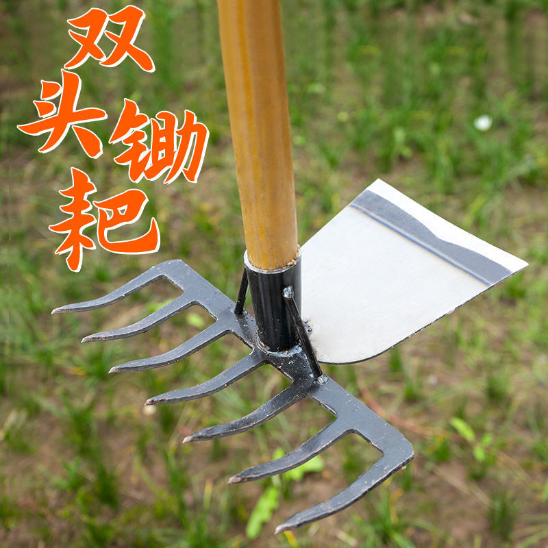 Dwufunkcyjna motyka-Grabie ze  – Soil Tilling Cultivator recenzja i cena