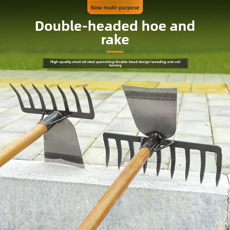 Dwufunkcyjna motyka-Grabie ze  – Soil Tilling Cultivator recenzja i cena