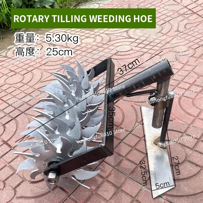 Nowe Koło Cyklonowe Ręczne Do  – Soil Tilling Cultivator recenzja i cena