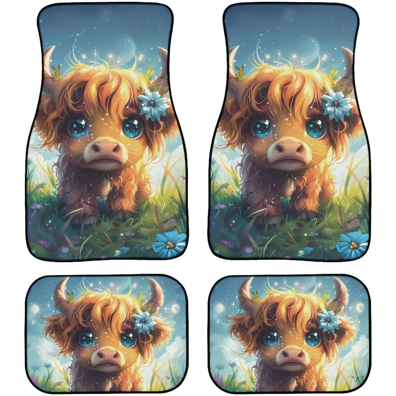 Urocze dywaniki samochodowe z  – Cow Mat Rubber recenzja i cena