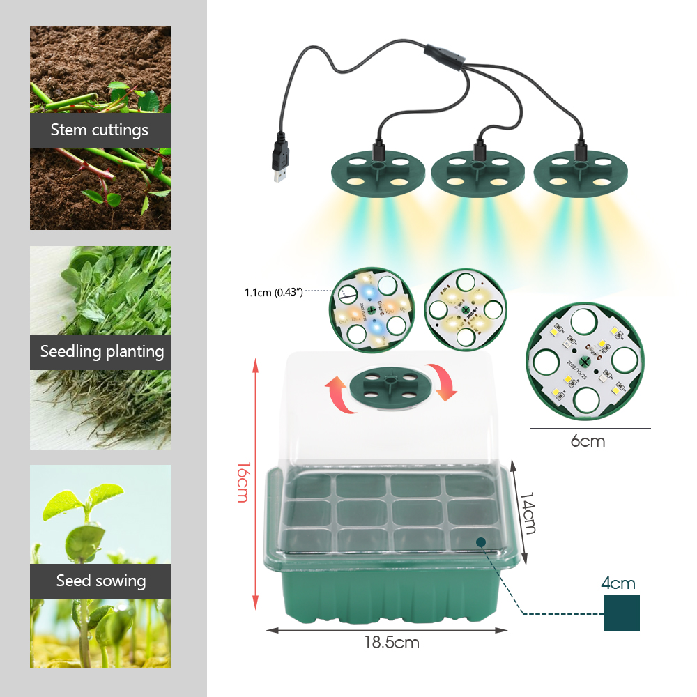 Doniczki LED do szkółek z oświ – Seed Planter recenzja i cena