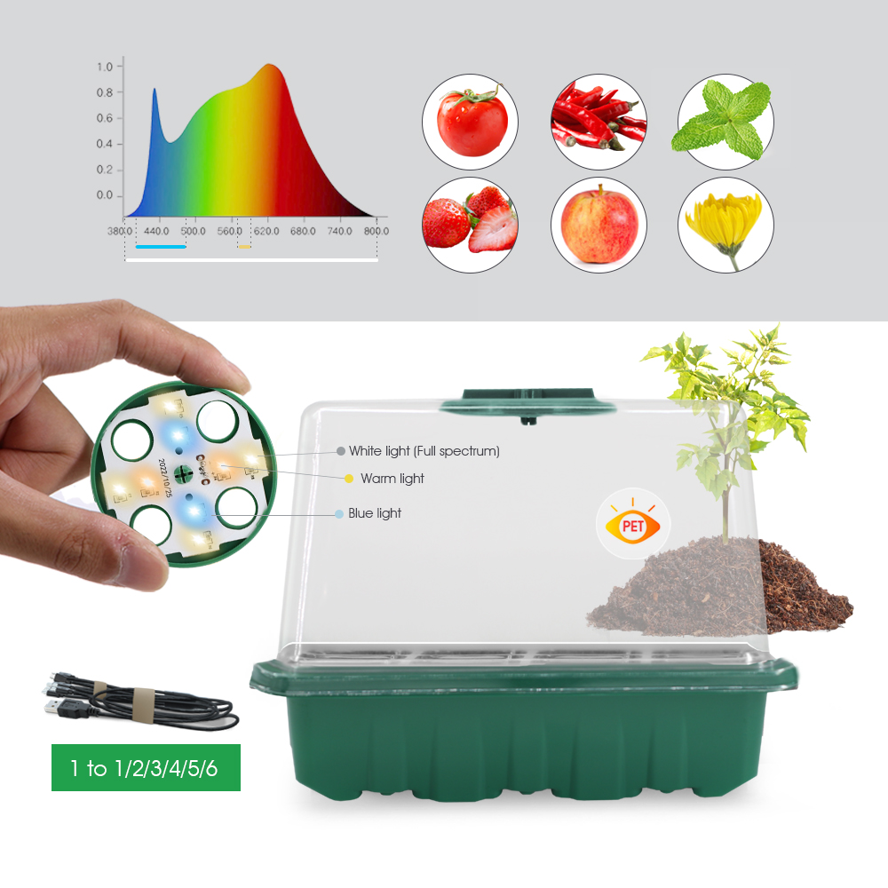 Doniczki LED do szkółek z oświ – Seed Planter recenzja i cena