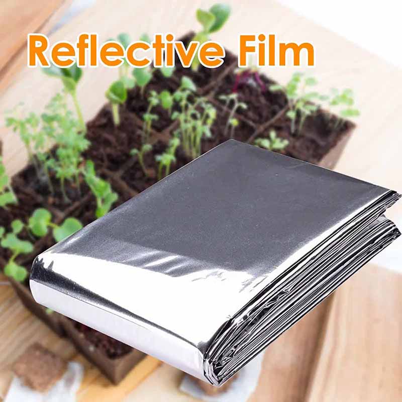 1-10 szt. Ogród srebrna folia  – Greenhouse Plastic Film recenzja i cena