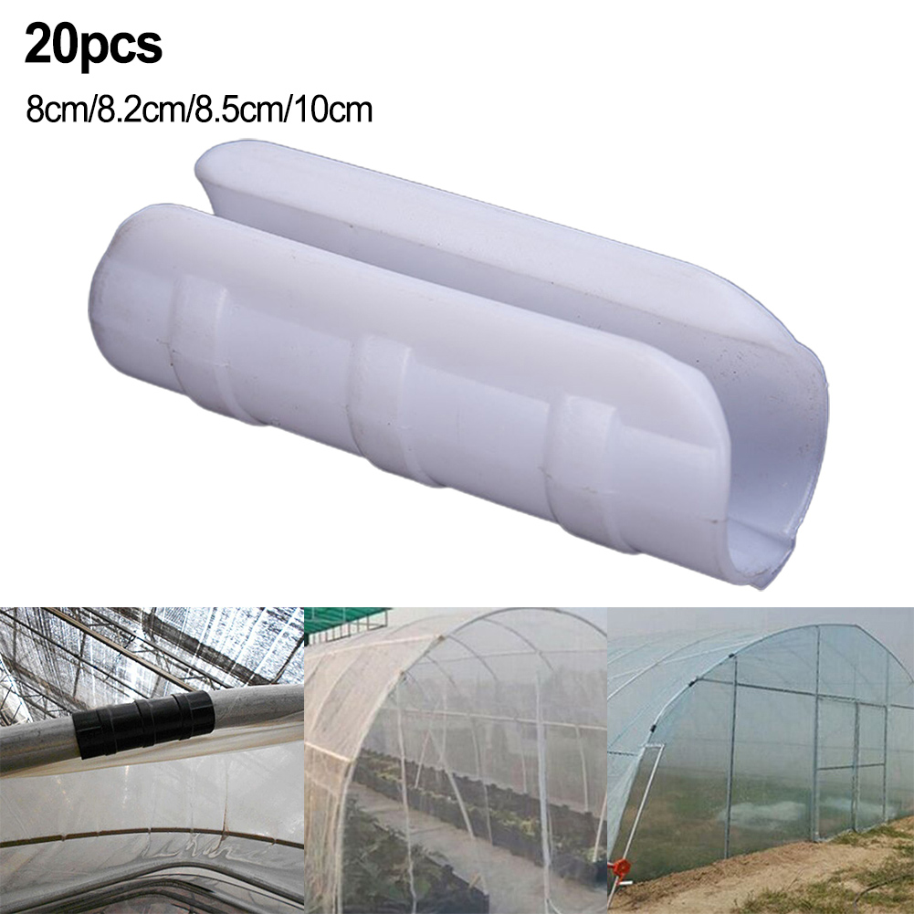 20 szt. Rama szklarniowa klips – Greenhouse Plastic Film recenzja i cena
