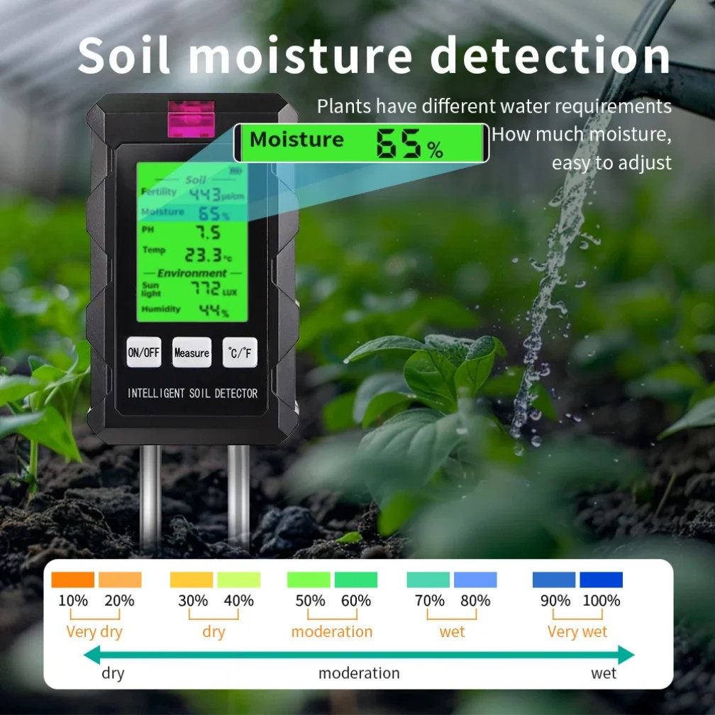 Miernik gleby 6 w 1: tester gl – Farming For Agriculture recenzja i cena