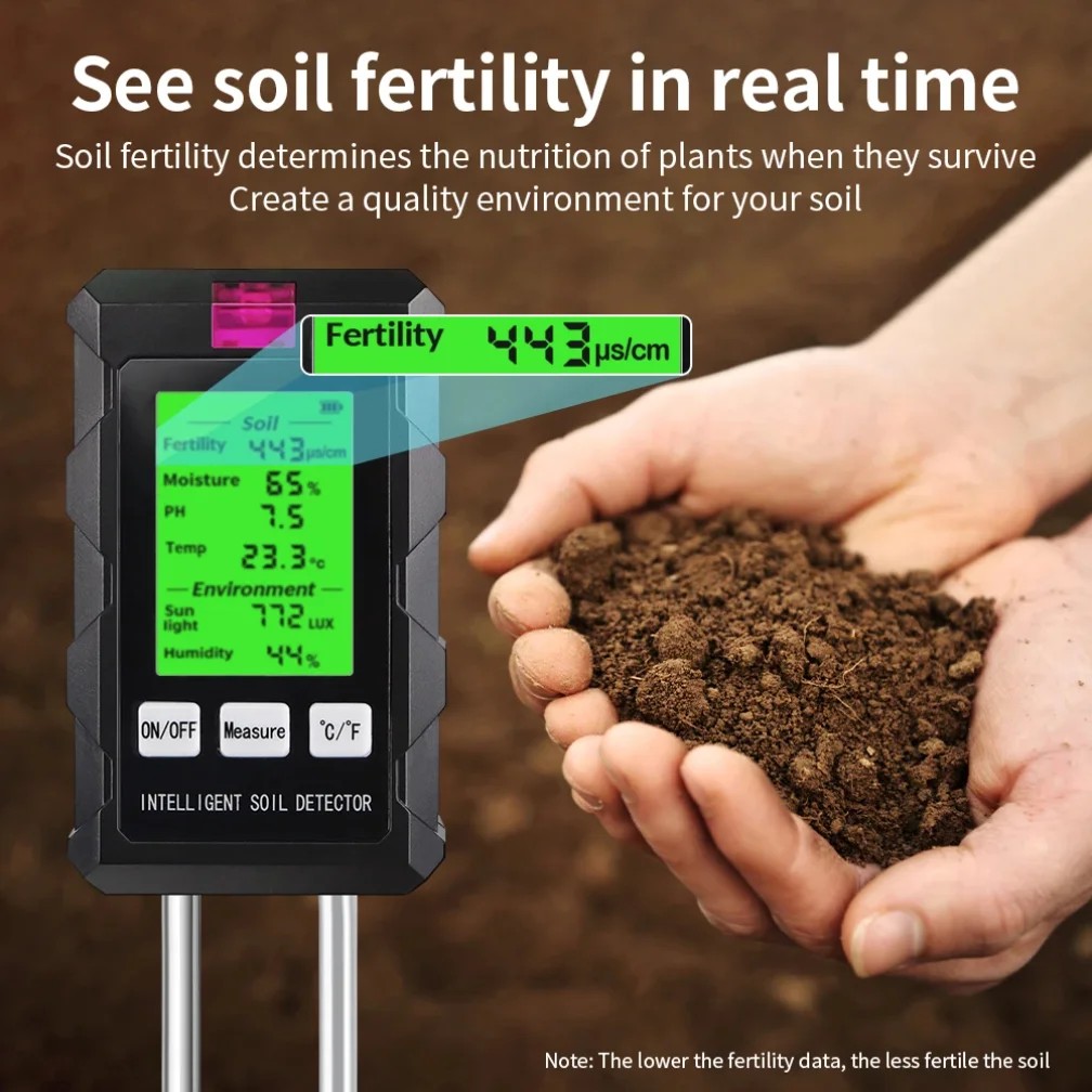 Miernik gleby 6 w 1: tester gl – Farming For Agriculture recenzja i cena